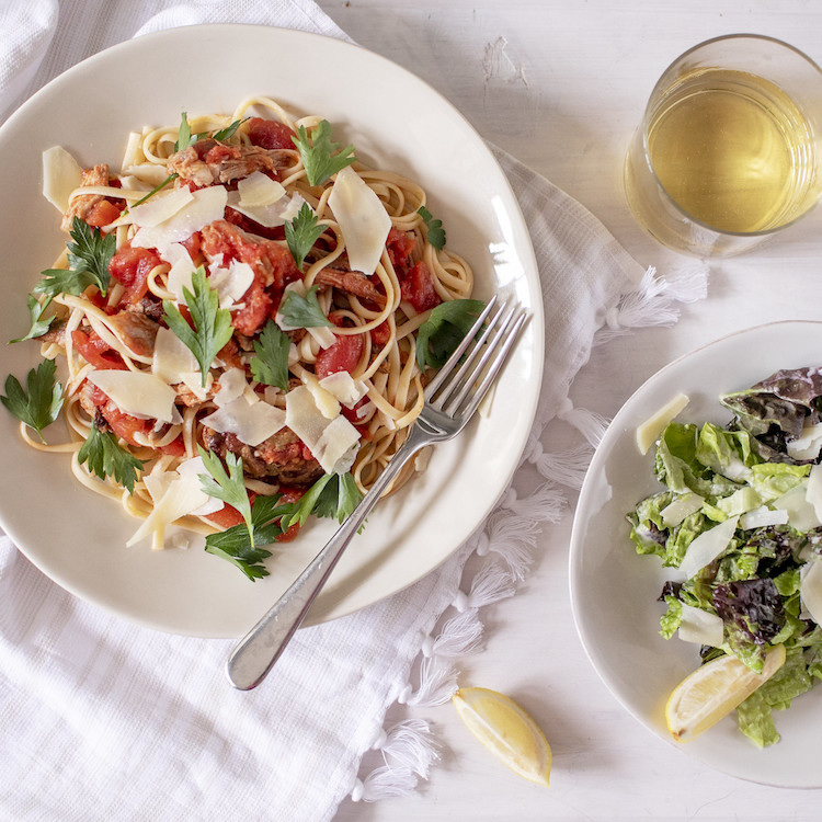 Picture of Spaghetti & Sunday Sauce 